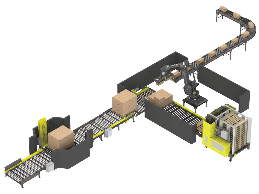 Case Palletizing Cell