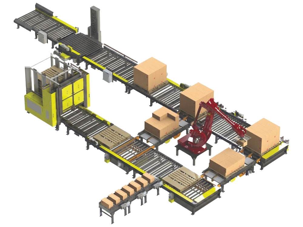 Case Palletizing Cell